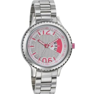 Fastrack, Women's Watch Analog, White Dial Silver Stainless Steel Band, 6168SM02