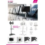 Skilltech-Height-Adjustable-aluminium-tv-floor-stand