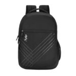 Skybags-Arthur-Black-Backpack-With-Rain-Cover-ARTHUR-BLK