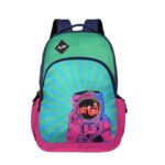 Skybags-New-Neon-23-07-School-Backpack-Blue-Pink-NEWNEON23-07BPK