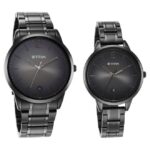 Titan-Couples-Watch-Bandhan-Analog--Anthracite-Dial-Stainless-Steel-Strap-1806NM01P