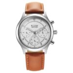 Titan-Sapphire-Mens-Multifunction-Watch-Analog-White-Dial-with-Brown-Leather-Strap-1874SL05