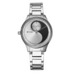 Titan-Yin--Yang-Womens-Watch-Analog-Black-Dial-With-Silver-Stainless-Steel-Band-2670SM12