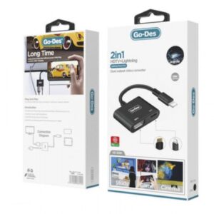 Go-Des GD-8285 HDTV+Lightning Converter