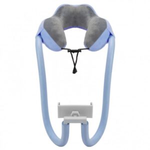 Mobile Phone Bracket with Pillow (Blue)
