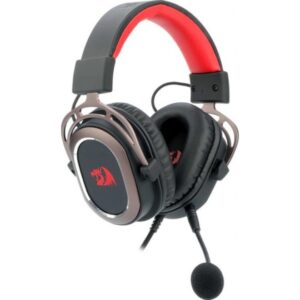 Redragon H710 Helios Wired Gaming Headset - 7.1 Surround Sound - Memory Foam Ear Pads - 50MM Drivers - Detachable Microphone - Multi Platform Headphone - Works with PC/PS4/Switch