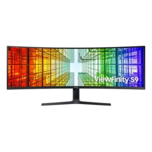 Samsung 49" / QLED - Super Ultra-Wide & Curved Monitor - 23:9 / QHD (LS49A950UIUXEN)