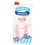 Saudia Low Fat UHT Milk 2 Litre