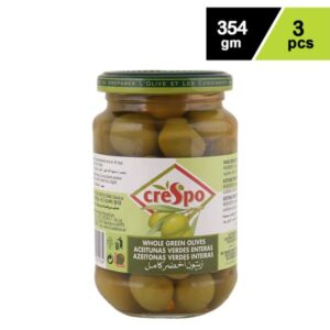 Crespo-Whole-Green-Olives-3x354gm