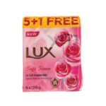 Lux Bar Soap Soft Rose 6x120g