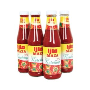 Maza-Tomato-Ketchup-4x325ml-Glass-Bottles