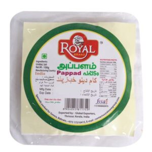 Royal-Plain-Pappadums-Pack-100g