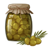 Bottled Olives & Pickles