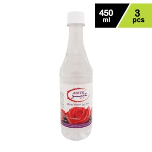 Abeer Rose Water 3 x 450ml Bottles