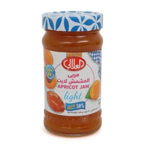Alali Lite Apricot Jam 340g Jar