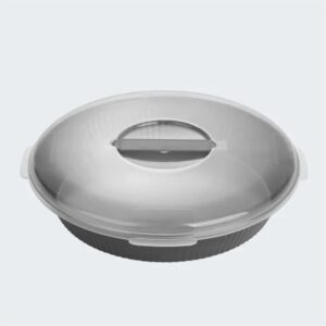 Aluminium Circular Baking Dish With Cover