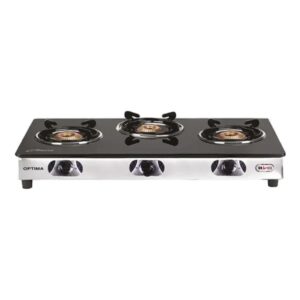 OPTIMA 3 BURNER GAS STOVE GLASS online bahrain