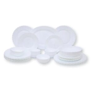 Opal Dinner Set White online bahrain