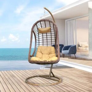 Swing-Single-chair-BROWN online bahrain