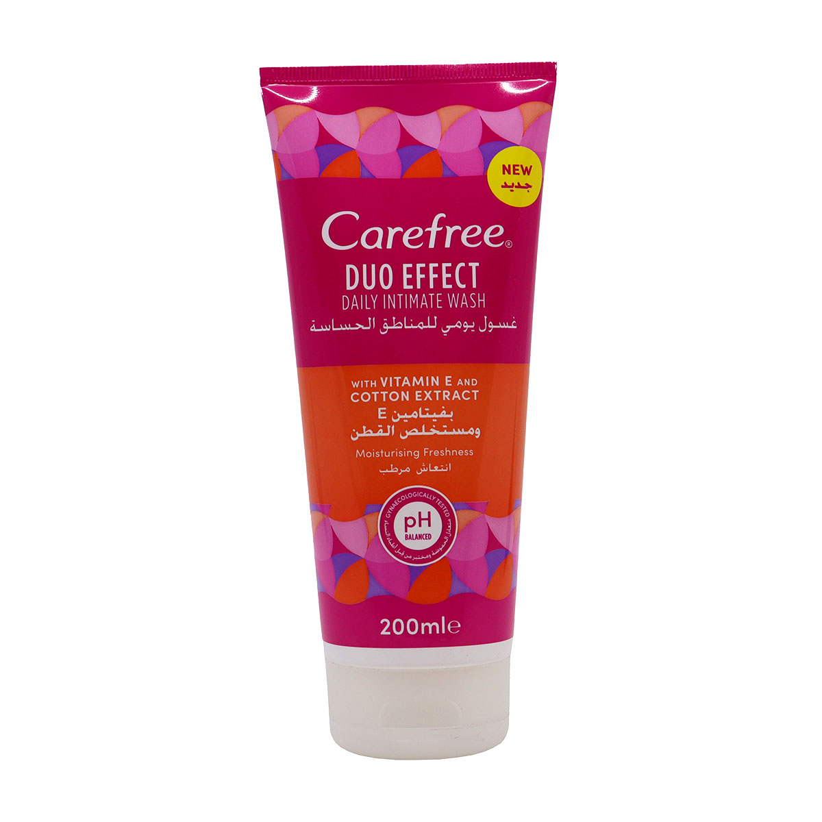 carefree-duo-effect-daily-intimate-wash-vitamin-e-200ml