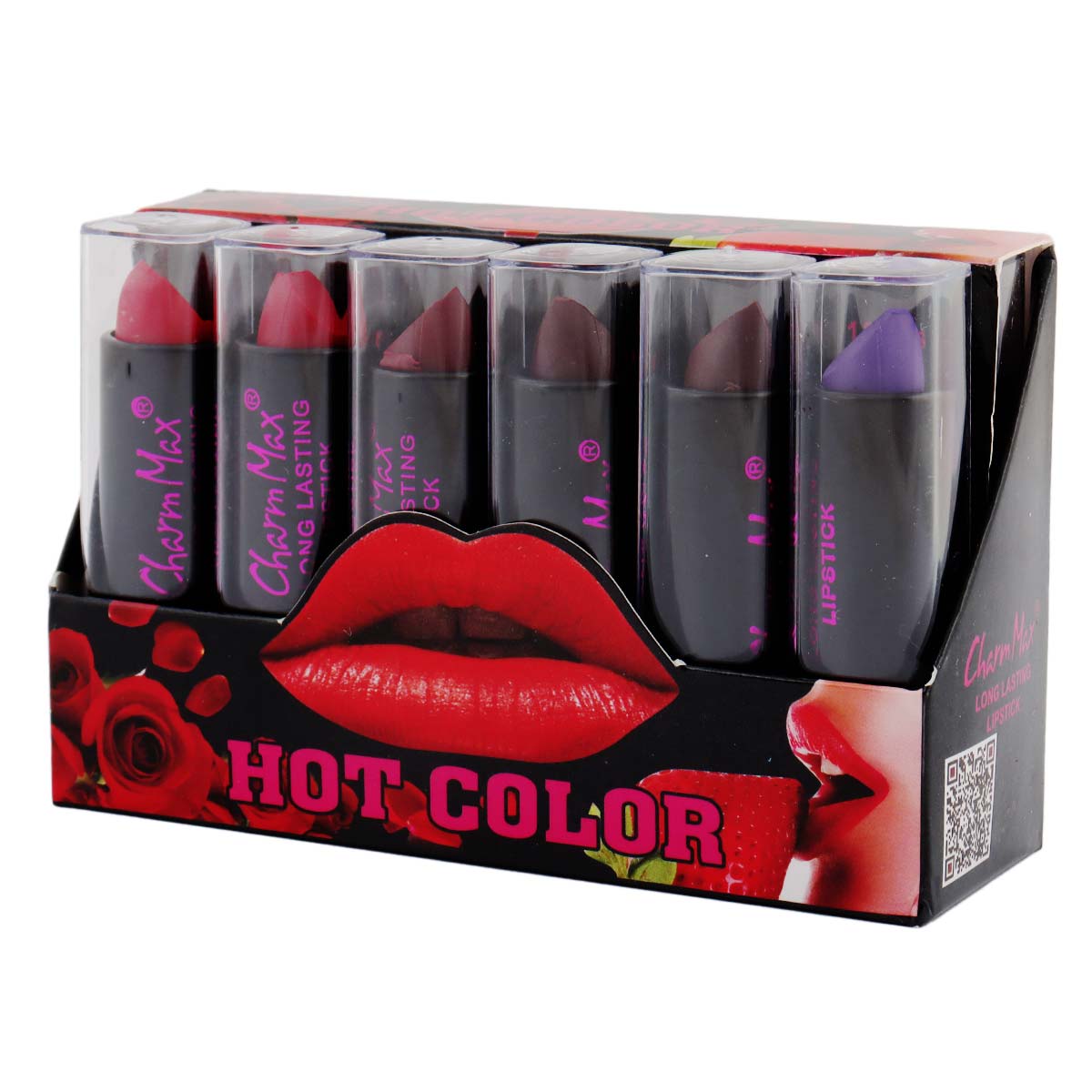 charm-max-hot-color-lipstick-12-pieces-set
