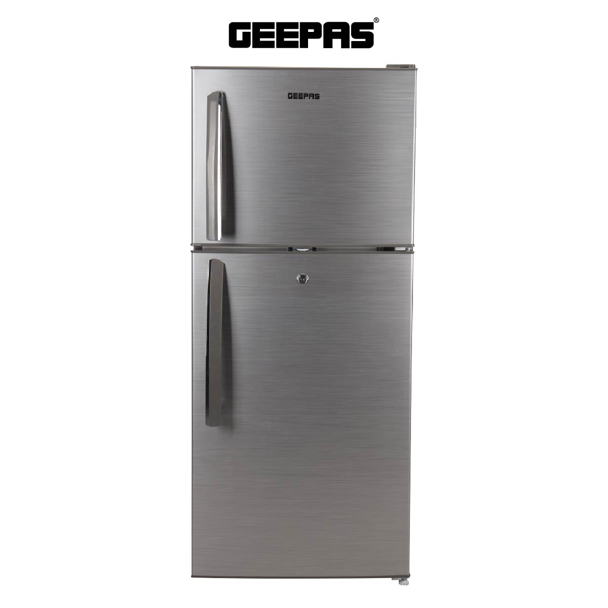 geepas-defrost-doubel-door-refrigerator-200l-silver-grf2209sxe