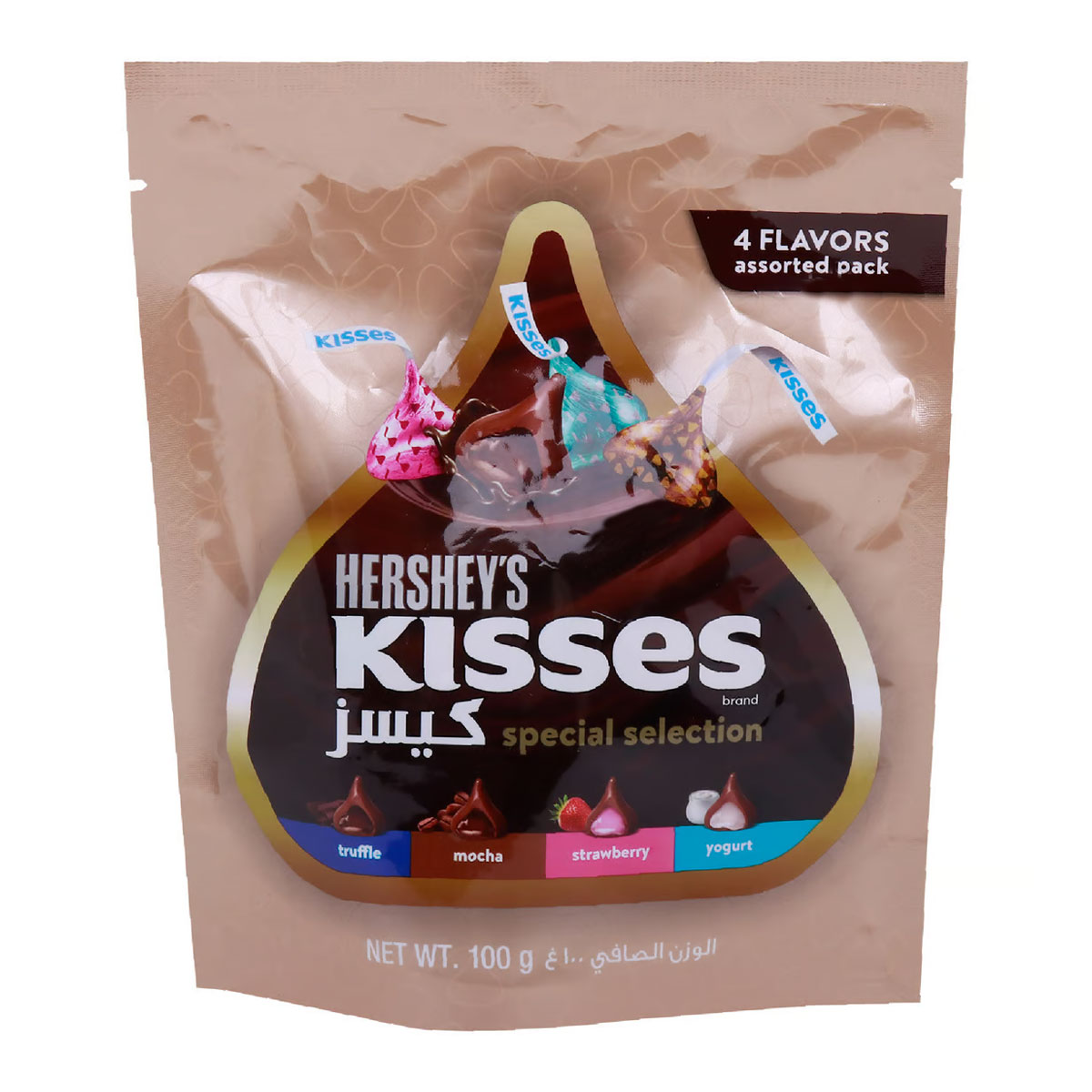 hersheys-kisses-chocolate-100g