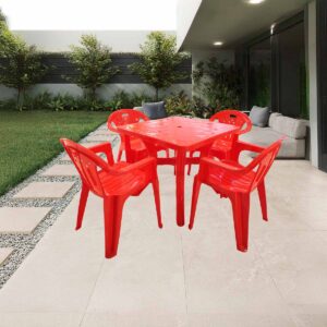 plastic-table-set-red
