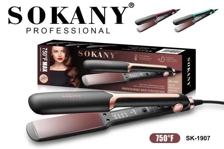 Sokany Professional Hair Straightener SK1907