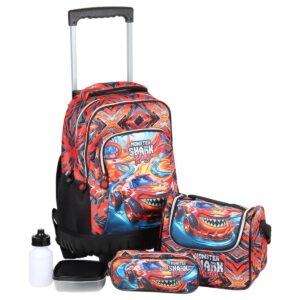 trolley-school-bag-set-monster-shark