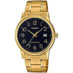 Casio-Mens-Watch-Analog-Black-Dial-Gold-Stainless-Steel-Strap-MTP-V002G-1BUDF