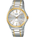 Casio-Mens-Watch-Analog-Silver-Dial-Silver-Gold-Stainless-Steel-Strap-MTP-1183G-7ADF