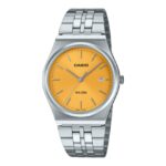 Casio-Mens-Watch-Analog-Yellow-Dial-with-Silver-Stainless-Steel-Band-MTP-B145D-9AVDF