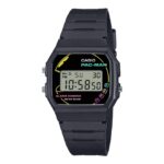 Casio-Vintage-Pac-Man-Collection-Unisex-Watch-Digital-Dial-with-Black-Resin-Band-F-91WPC-1ADR