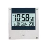 Casio-Wall-Clock-Digital-Display-Silver-Blue-ID-11S-2DF