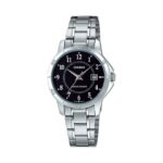 Casio-Womens-Watch-Analog-Black-Dial-Silver-Stainless-Steel-Band-LTP-V004D-1BUDF