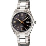 Casio-Womens-Watch-Analog-Black-Dial-Silver-Stainless-Steel-Strap-LTP-1302D-1A2VD