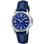 Casio-Womens-Watch-Analog-Blue-Dial-Black-Leather-Strap-LTP-V004L-2BUDF
