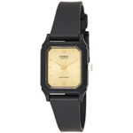 Casio-Womens-Watch-Analog-Gold-Dial-Black-Resin-Band-LQ-142E-9ADF