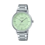 Casio-Womens-Watch-Analog-Green-Dial-with-Silver-Stainless-Steel-Band-LTP-VT03D-3BDF