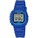Casio-Womens-Watch-Digital-Blue-Dial-Blue-Resin-Strap-LA-20WH-2ADF