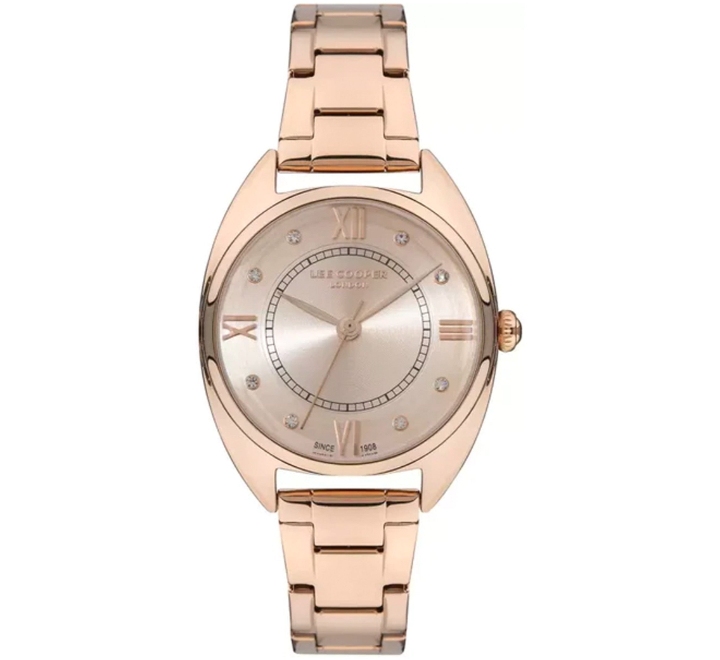 Lee-Cooper-Womens-Analog-Watch-Rose-Gold-Dial-Rose-Gold-Stainless-Steel-Strap-LC07383410