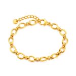 Lee-Cooper-Womens-Bracelet-Gold-LCB01918110