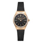 Lee-Cooper-Womens-Watch-Analog-Black-Dial-with-Black-Mesh-Band-LC08140450