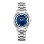 Lee-Cooper-Womens-Watch-Analog-Blue-Dial-with-Silver-Stainless-Steel-Band-LC08147390