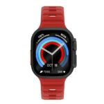 Slazenger-Pro-Plus-Unisex-Smart-Watch-with-Red-Silicone-Strap-SL092223505