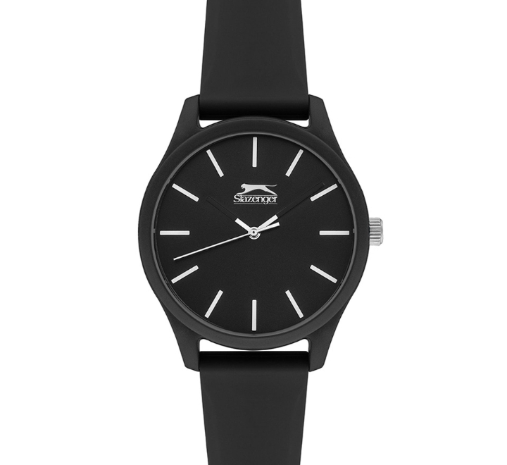 Slazenger-Tiger-Unisex-Watch-Black-dial-Black-Rubber-Strap-SL096369104