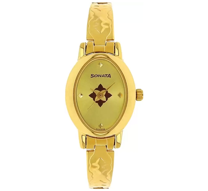 Sonata-Womens-Gold-Dial-Golden-Stainless-Steel-Strap-Watch-8100YM04