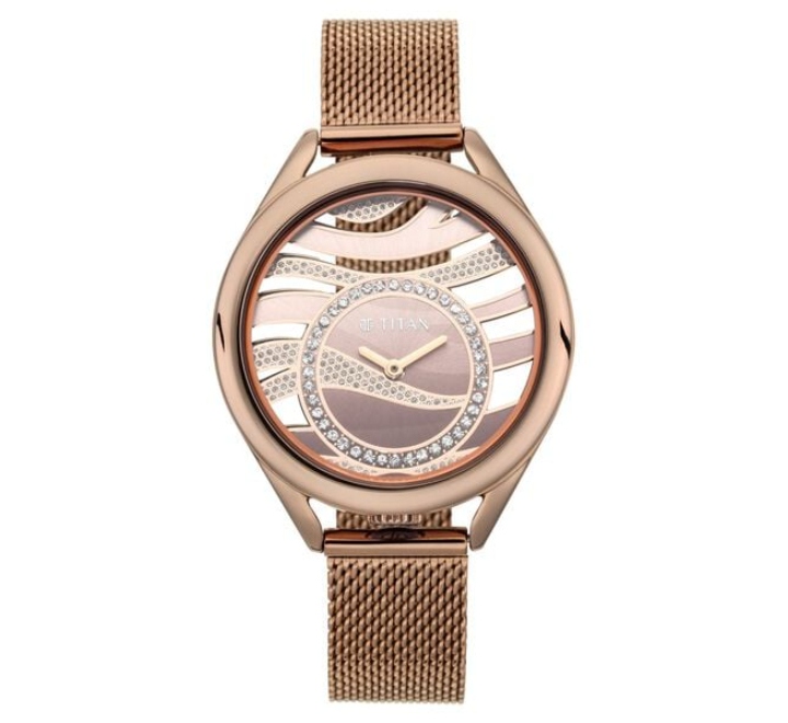 Titan-Animalia-Womens-Watch-Analog-Rose-Gold-Dial-with-Rose-Gold-Mesh-Band-95130QM01