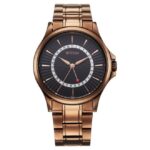 Titan-Karishma-Mens-Watch-Analog-Black-Dial-with-Date-Brown-Stainless-Steel-Band-10038QM01